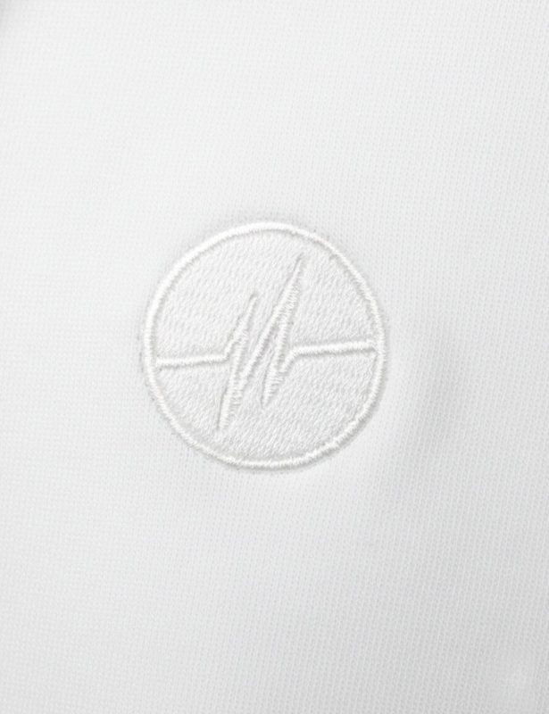 Circle Arcuate Soundwave White - T-Shirt alternate view