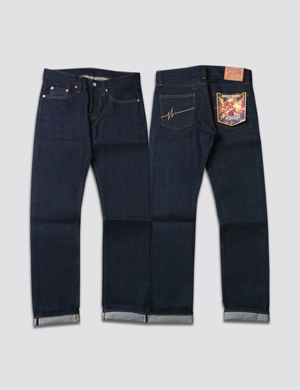 RAIJIN SR 001 14oz - Selvedge Denim alternate view