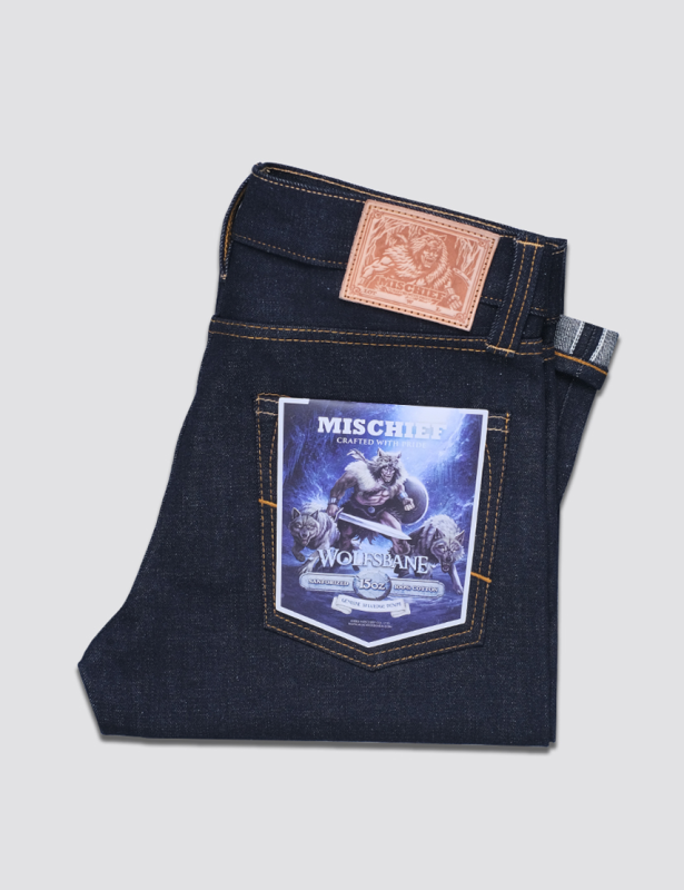 WOLFSBANE ST - 001 15oz - Selvedge Denim